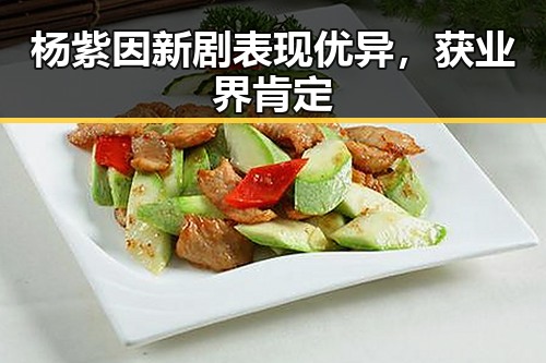 杨紫因新剧表现优异,获业界肯定